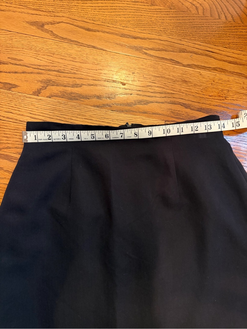 JRT by Newport News High Waisted Long Black Skirt Vintage - Picture 9 of 11
